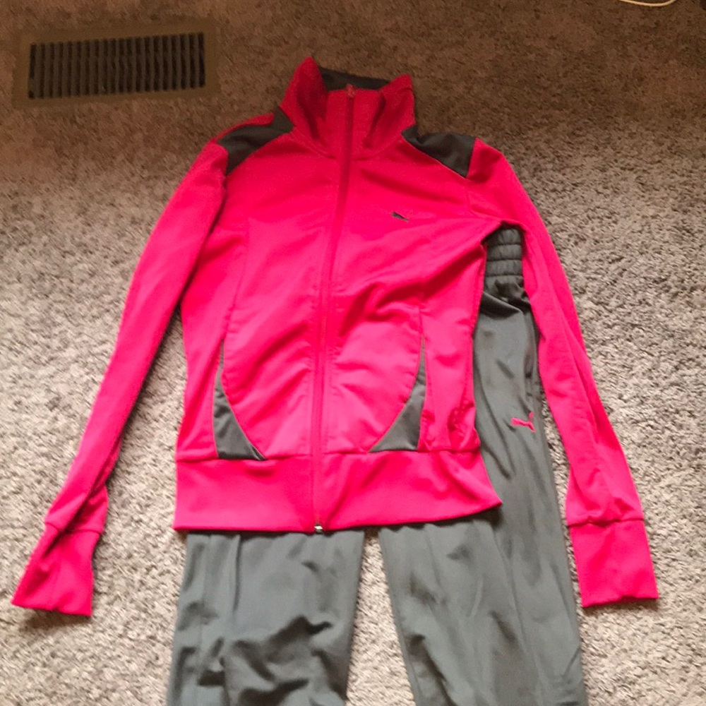 Puma tracksuit set.